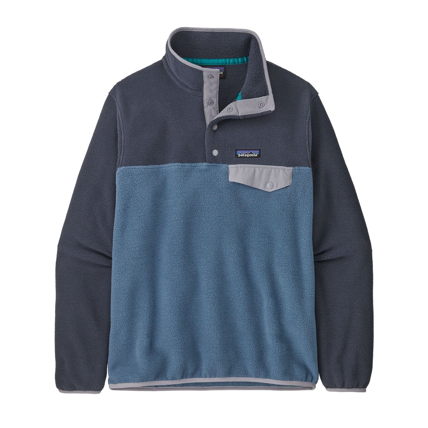 Patagonia W's Lightweight Synchilla Snap-T Fleece Pullover - Recycled Polyester Utility Blue Shirt
