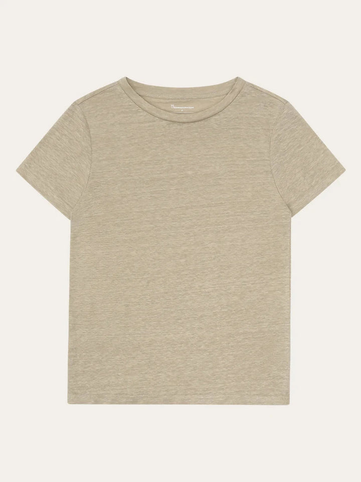 W's Linen T-shirt Shirt KnowledgeCotton Apparel 