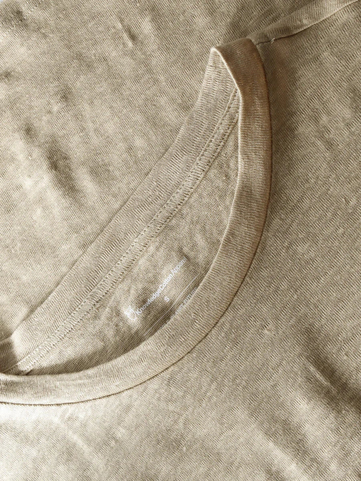 W's Linen T-shirt Shirt KnowledgeCotton Apparel 