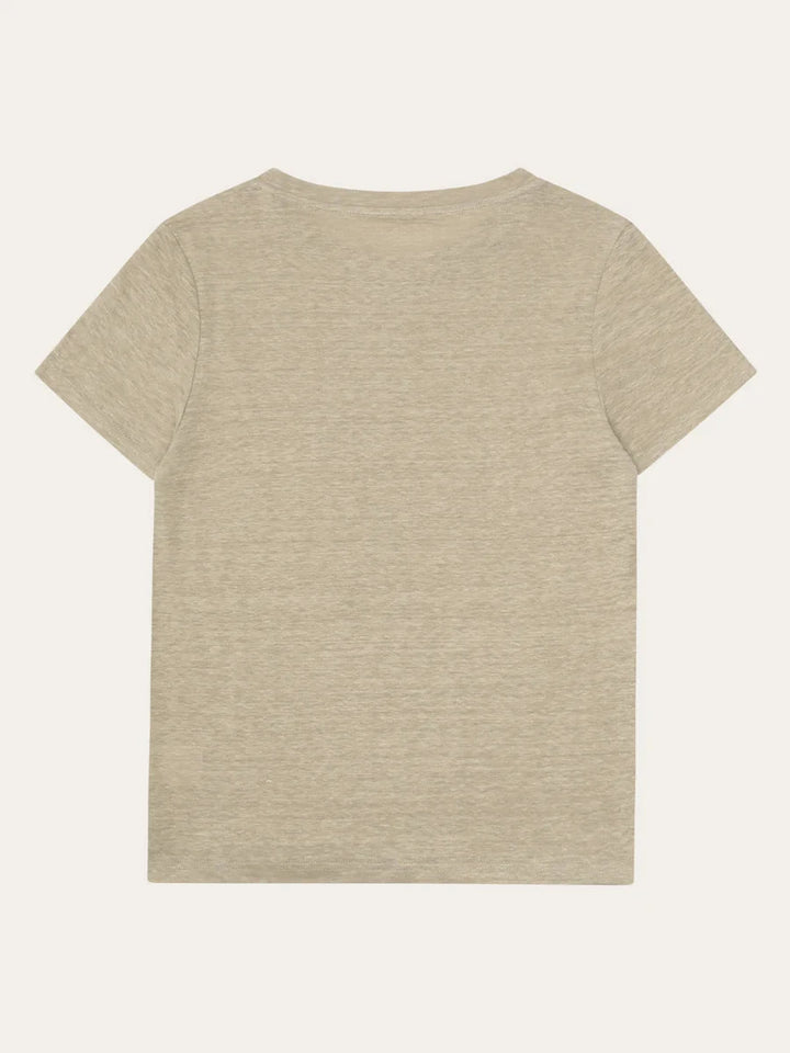 W's Linen T-shirt Shirt KnowledgeCotton Apparel 