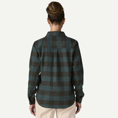 W's Long-Sleeved Fjord Flannel Shirt - 100% organic cotton Shirt Patagonia 