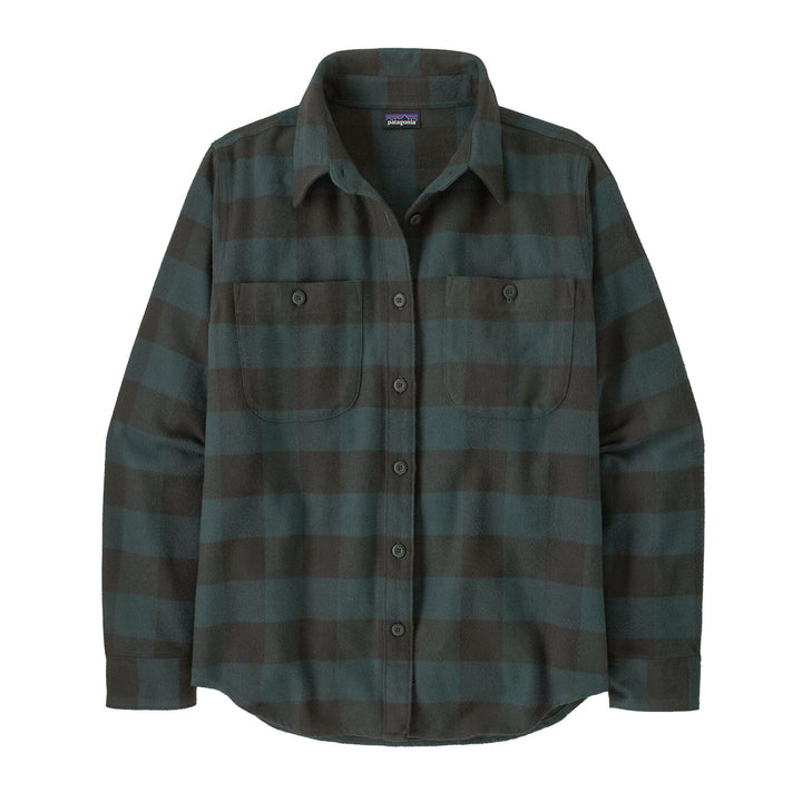 W's Long-Sleeved Fjord Flannel Shirt - 100% organic cotton Shirt Patagonia