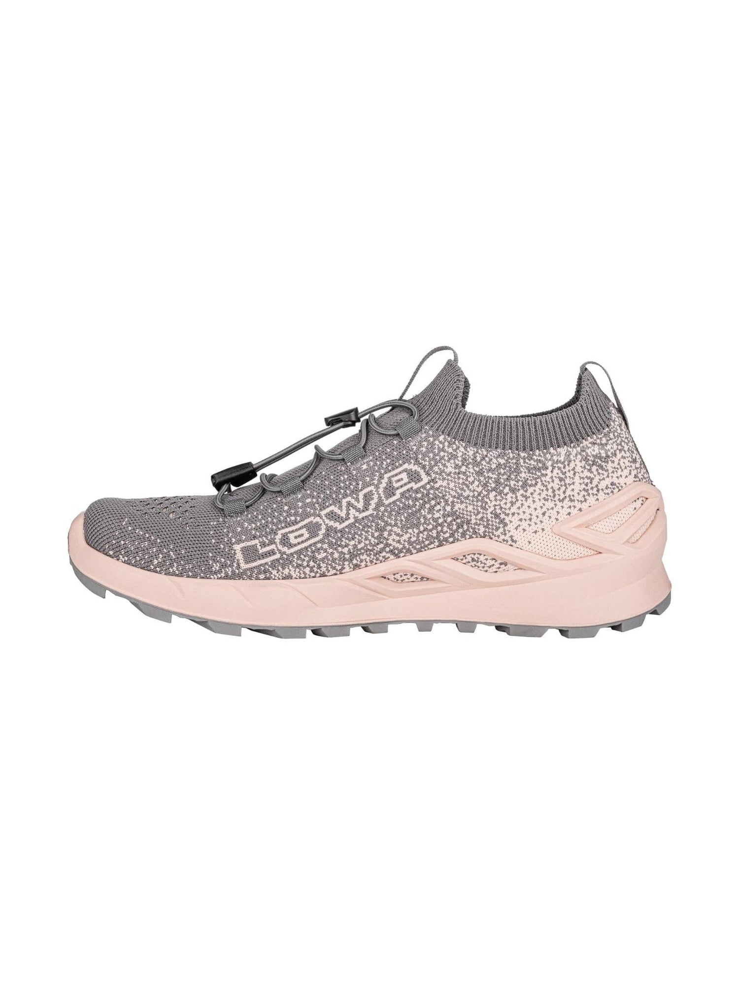 LOWA W's LOWA® Fusion Lo - Knitted for comfort Anthracite Rose Shoes