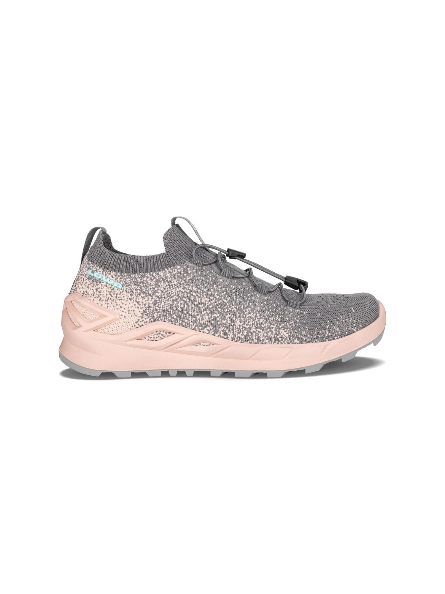 LOWA W's LOWA® Fusion Lo - Knitted for comfort Anthracite Rose Shoes
