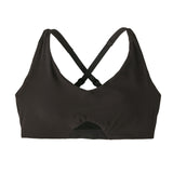 Patagonia W's Maipo Low Impact Adjustable Bra - Postconsumer recycled nylon Black Underwear