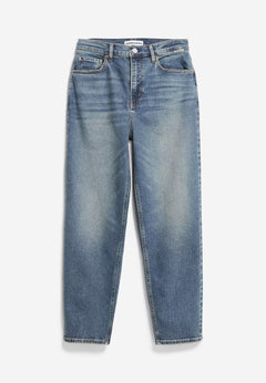 Armedangels W's Mairaa Jeans - Mom Fit High Waist - Recycled Cotton Mix Callisto Pants