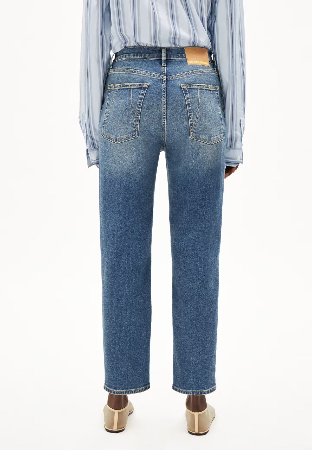 W's Mairaa Jeans - Mom Fit High Waist - Recycled Cotton Mix Pants Armedangels