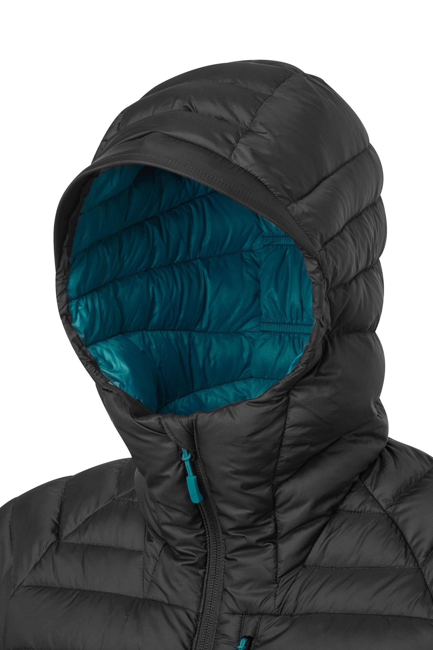 Rab W's Microlight Alpine Jacket - Recycled nylon & down Black Jacket