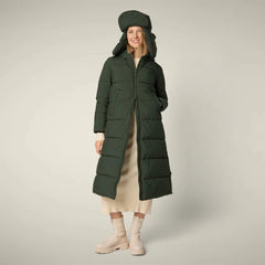 W's Missy Long Hooded Puffer jacket - Recycled polyester Jacket Save The Duck
