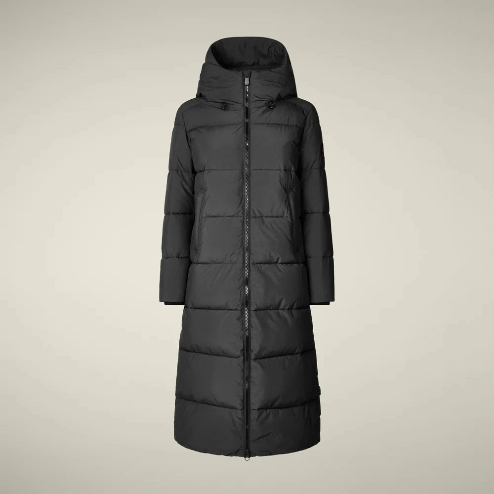 W's Missy Long Hooded Puffer jacket - Recycled polyester Jacket Save The Duck