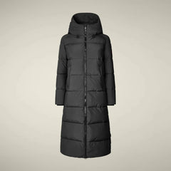 W's Missy Long Hooded Puffer jacket - Recycled polyester Jacket Save The Duck