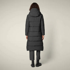 W's Missy Long Hooded Puffer jacket - Recycled polyester Jacket Save The Duck