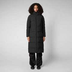 W's Missy Long Hooded Puffer jacket - Recycled polyester Jacket Save The Duck