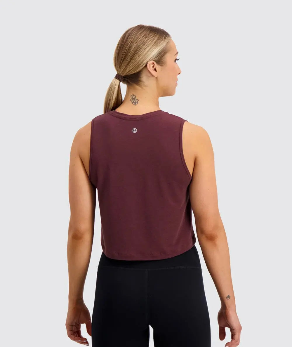W's Muscle Crop Top - OEKO-TEX®-certified material, Tencel & PES Shirt Gymnation
