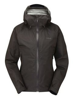 Rab W's Namche Paclite Jacket - 100% recycled fabric Black Jacket