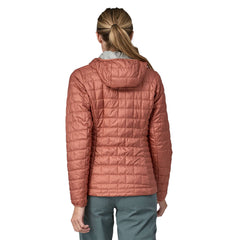 Patagonia W's Nano Puff® Hoody - Recycled Polyester Burl Red Jacket
