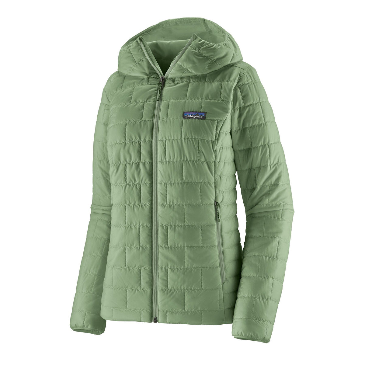 Patagonia W's Nano Puff® Hoody - Recycled Polyester Elder Green 2025 Jacket