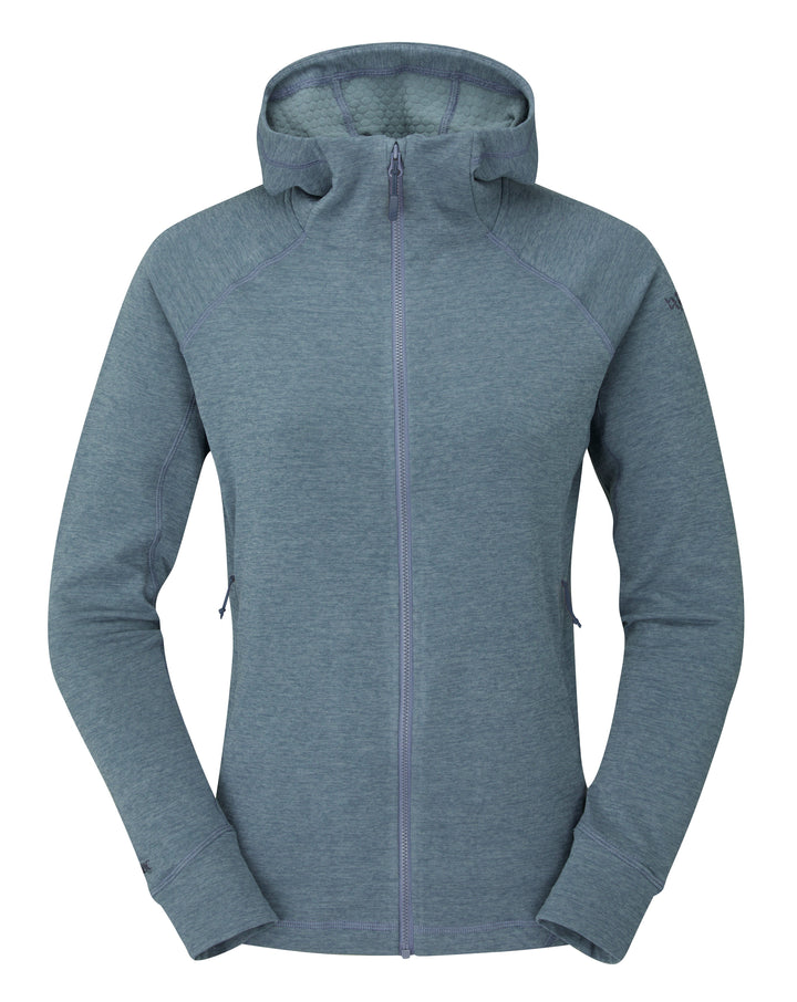 W's Nexus Hoody - Circular recycled polyester fleece Shirt Rab