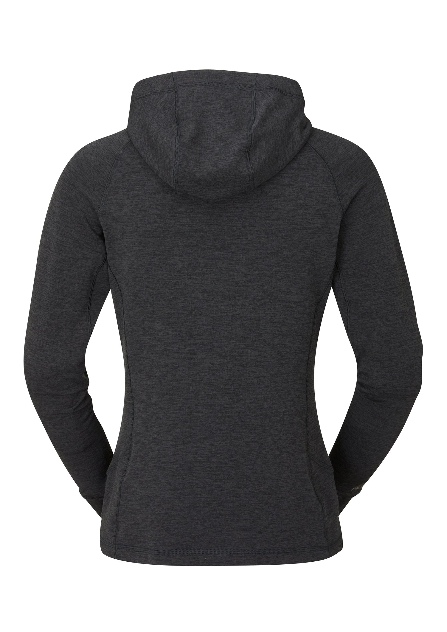 Rab W's Nexus Hoody - Circular recycled polyester fleece Black Shirt
