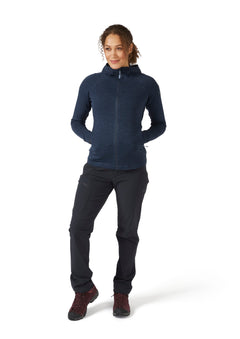Rab - W's Nexus Hoody - Circular recycled polyester fleece - Weekendbee - sustainable sportswear