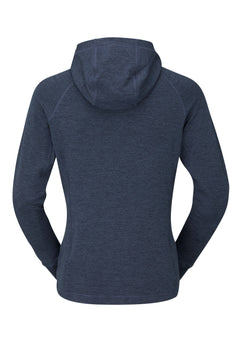 Rab W's Nexus Hoody - Circular recycled polyester fleece Deep Ink Shirt