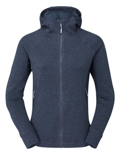 Rab - W's Nexus Hoody - Circular recycled polyester fleece - Weekendbee - sustainable sportswear