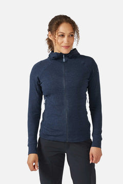 Rab - W's Nexus Hoody - Circular recycled polyester fleece - Weekendbee - sustainable sportswear