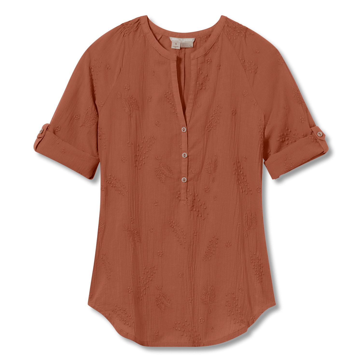 Royal Robbins - W's Oasis II 3/4 Sleeve - Preferred cotton - Weekendbee - sustainable sportswear