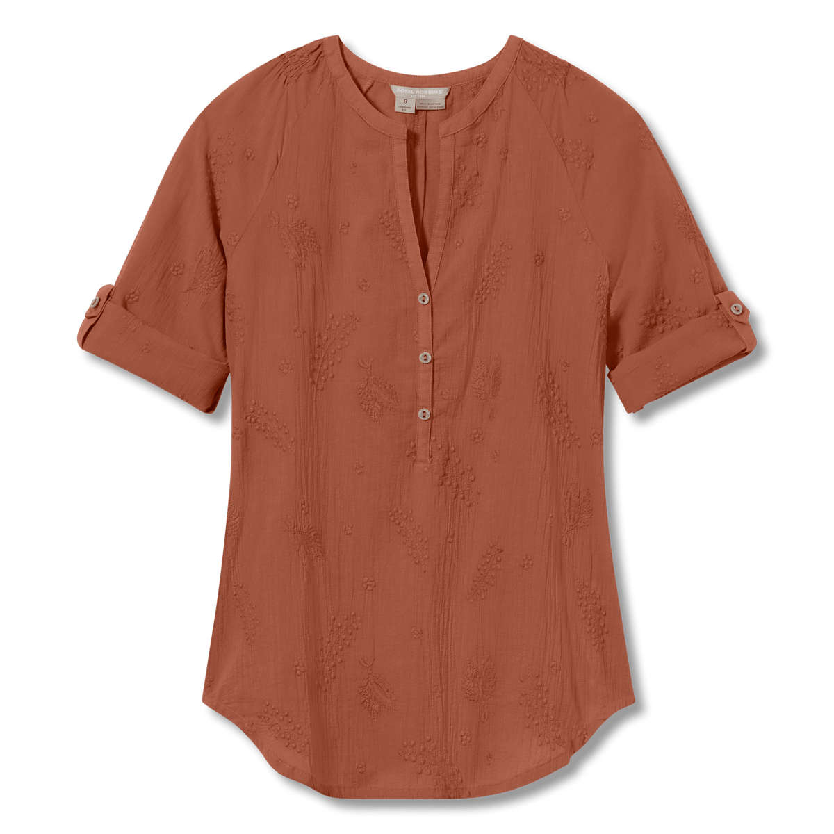 W's Oasis II 3/4 Sleeve - Preferred cotton Shirt Royal Robbins