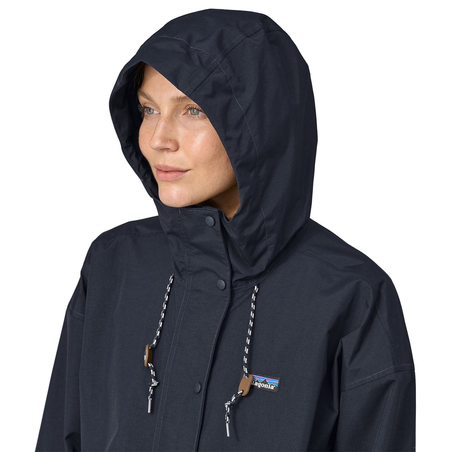 Patagonia W's Outdoor Everyday Rain Jacket - Recycled polyester Pitch Blue Jacket