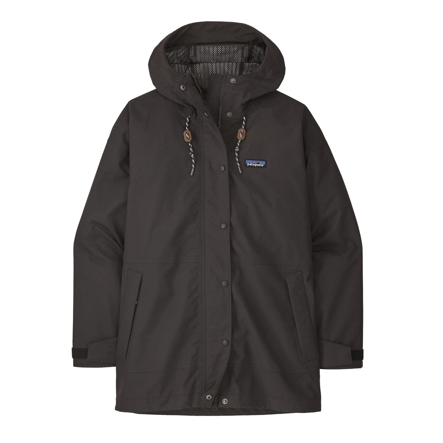 Patagonia W's Outdoor Everyday Rain Jacket - Recycled polyester Black Jacket