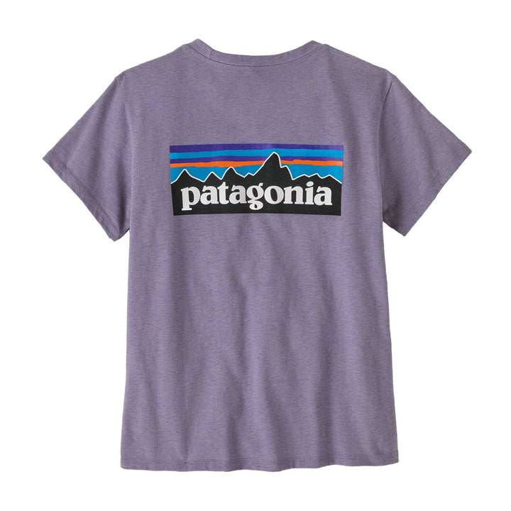 W's P-6 Logo Responsibili-Tee - Recycled Cotton & Recycled Polyester Shirt Patagonia