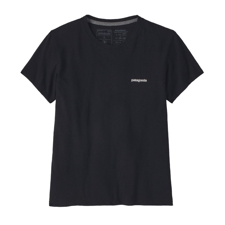 W's P-6 Logo Responsibili-Tee - Recycled Cotton & Recycled Polyester Shirt Patagonia
