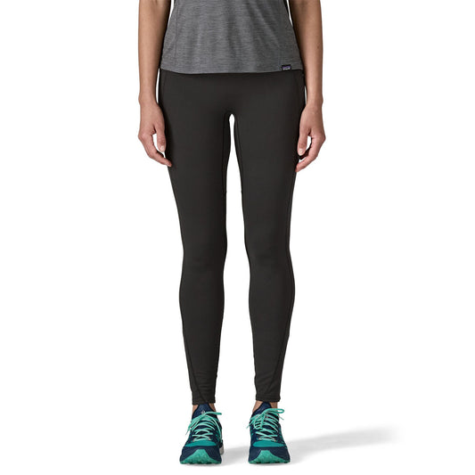 Patagonia W's Peak Mission Winter Running Tights - Recycled Polyester Black Pants