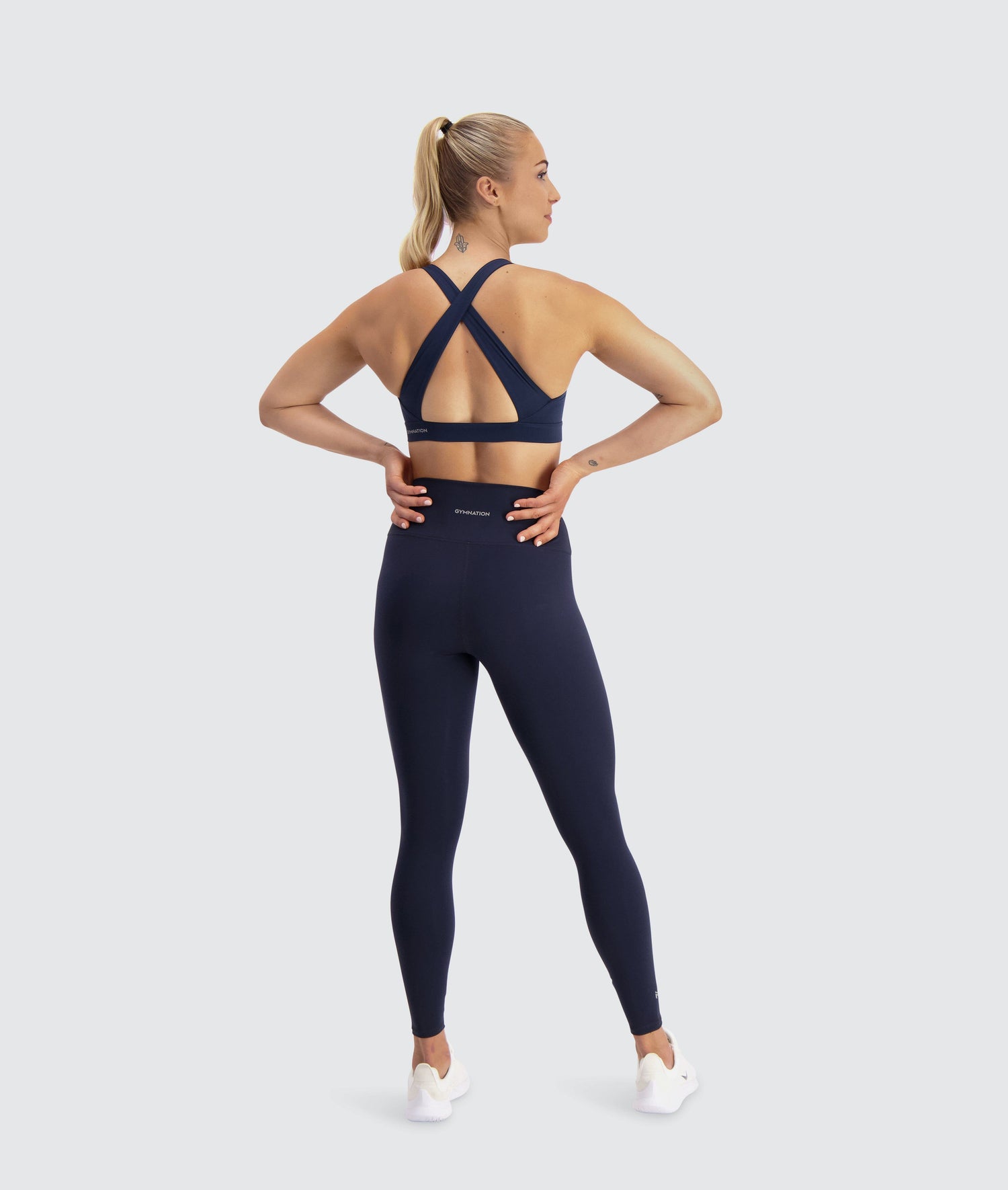 Gymnation W's Performance Boost Sports Bra - Bluesign®-certified production, Polyamide & Elastane Dark Navy Underwear