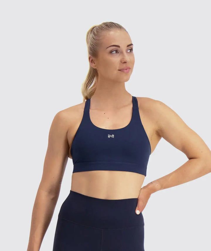 W's Performance Boost Sports Bra - Bluesign®-certified production, Polyamide & Elastane Underwear Gymnation Dark Navy XS