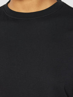 KnowledgeCotton Apparel W's Pima T-Shirt Black Shirt