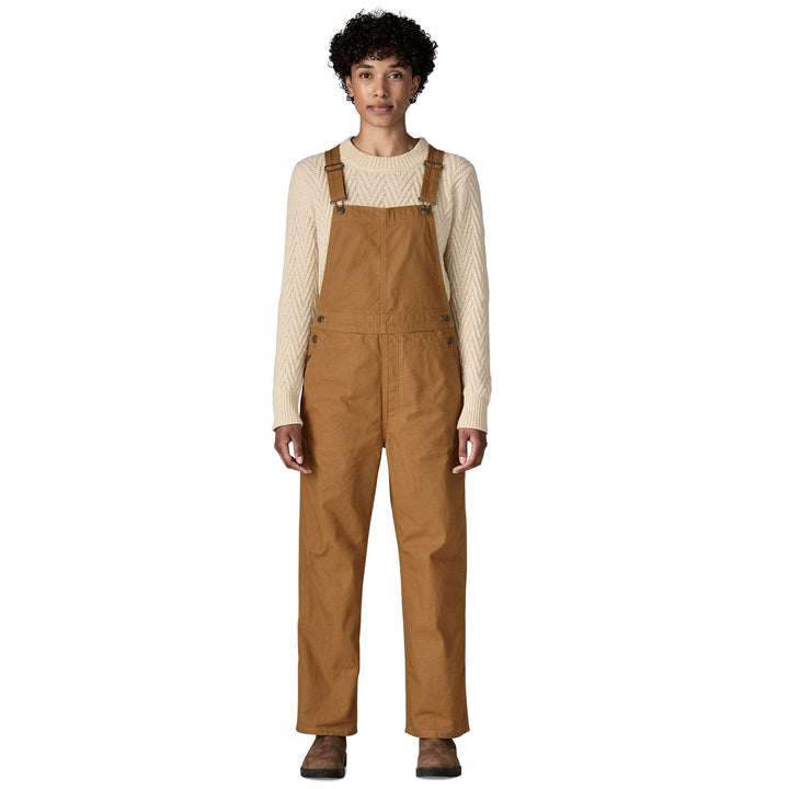 W's Point Reyes Canvas Overalls Pants Patagonia Nest Brown 6