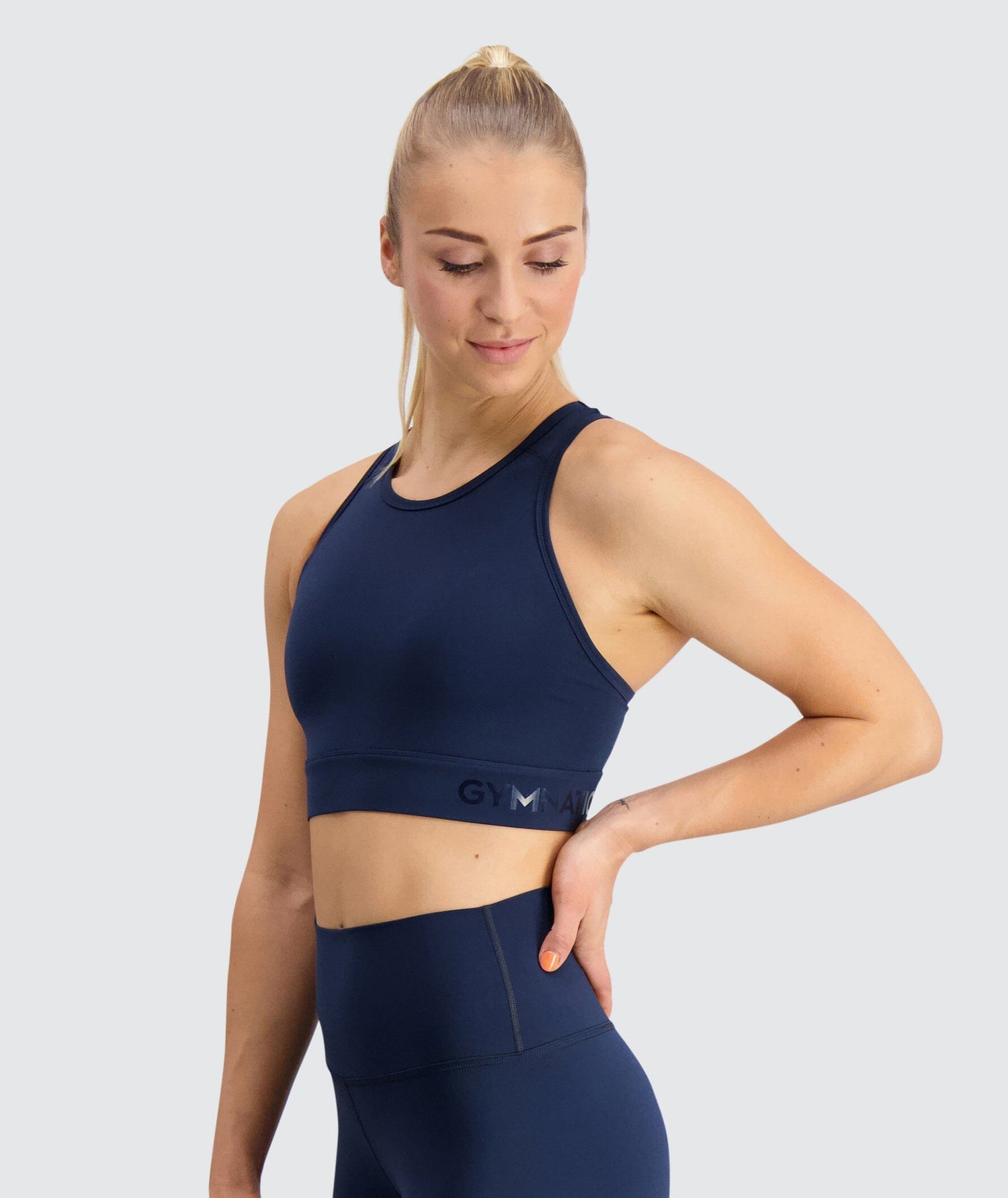 Gymnation - W's Power Boost Sports Bra - Bluesign®-certified production, Polyamide & Elastane - Weekendbee - sustainable sportswear