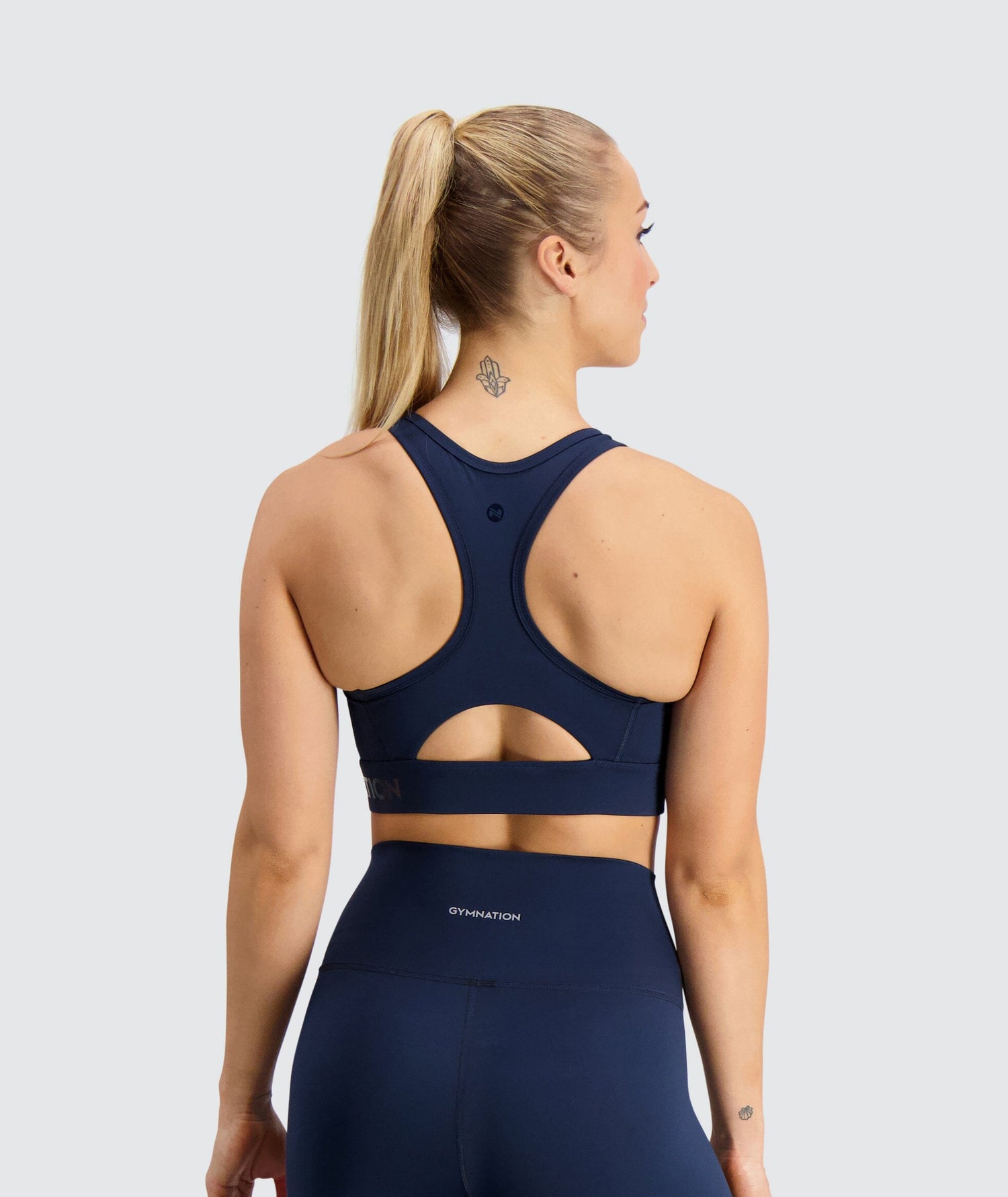 Gymnation W's Power Boost Sports Bra - Bluesign®-certified production, Polyamide & Elastane Dark Navy Underwear