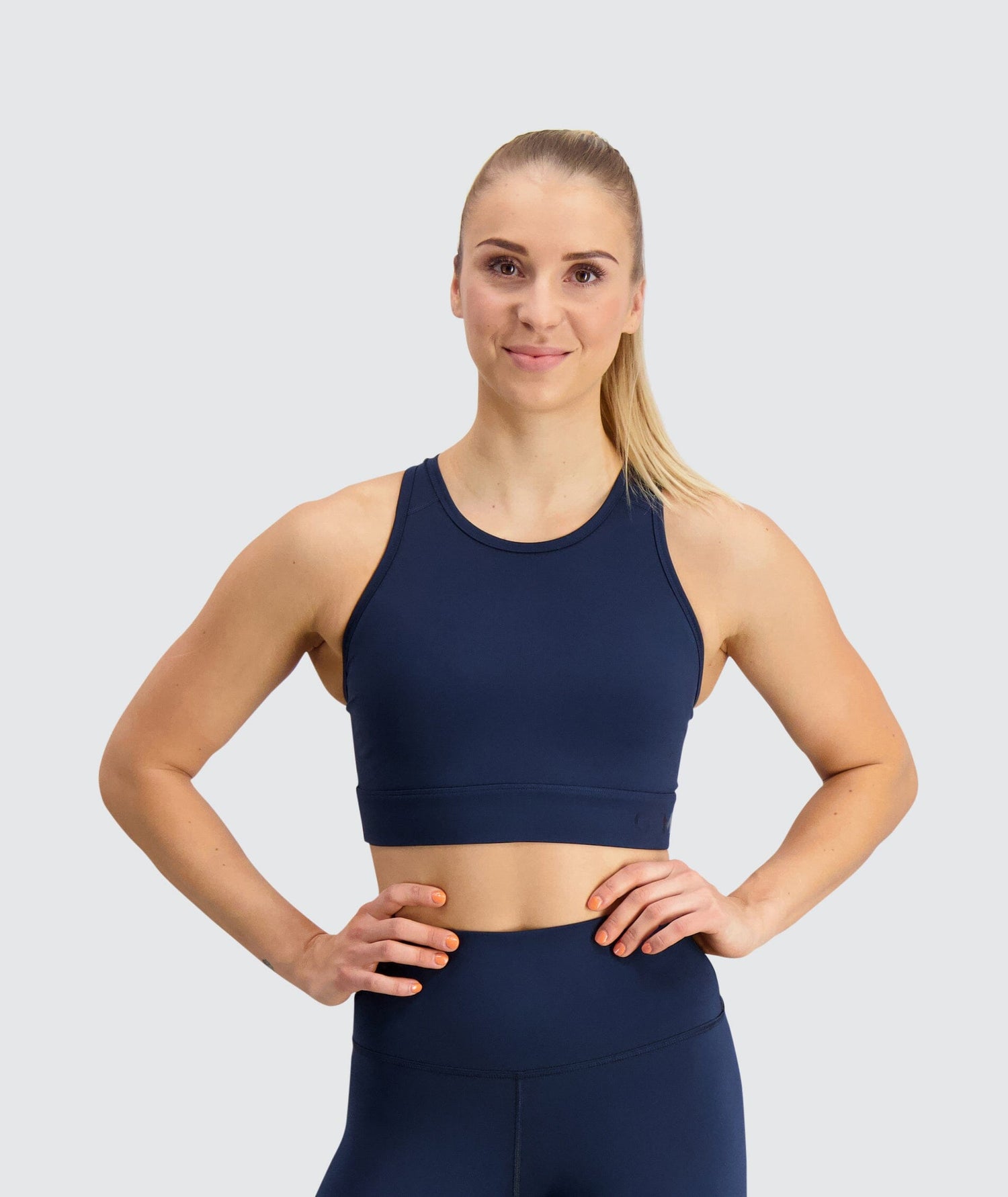 Gymnation - W's Power Boost Sports Bra - Bluesign®-certified production, Polyamide & Elastane - Weekendbee - sustainable sportswear