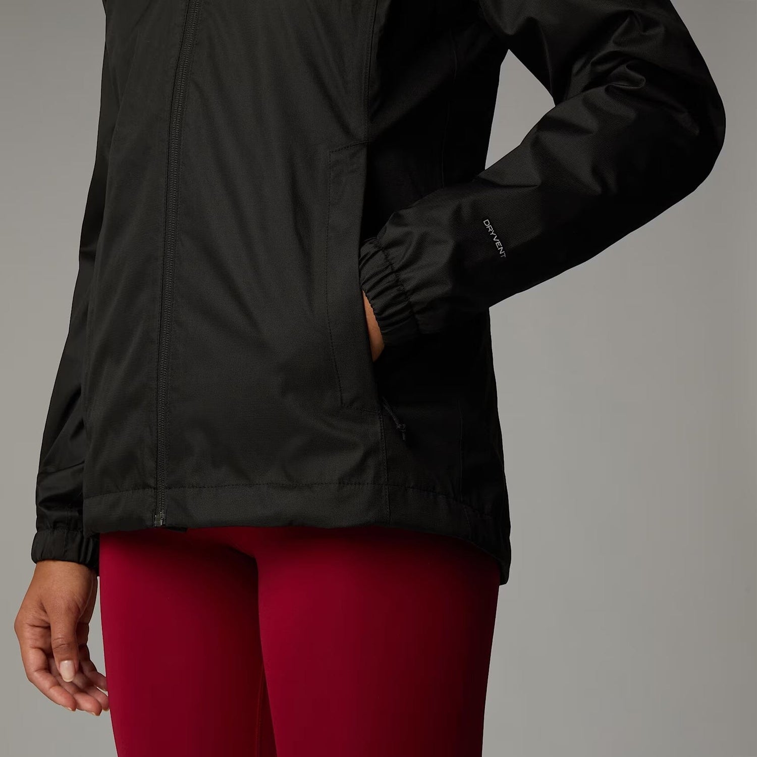 The North Face W's Quest Jacket - DryVent™ Shell Black Foil Grey Jacket