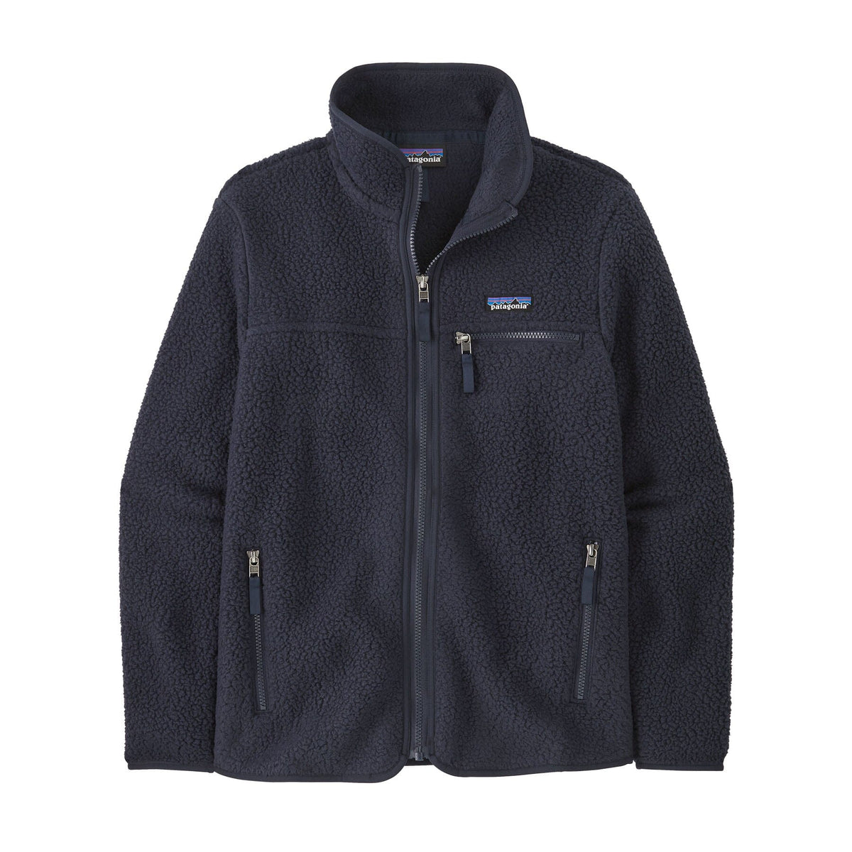 Patagonia W's Retro Pile Fleece Jacket - Recycled Polyester Sunken Blue Jacket