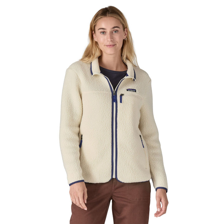 W's Retro Pile Fleece Jacket - Recycled Polyester Jacket Patagonia Natural XS