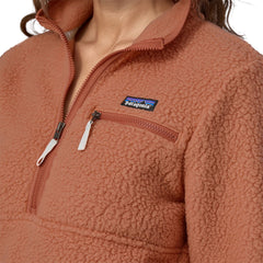 Patagonia W's Retro Pile Fleece Marsupial - Recycled Polyester Sienna Clay Shirt