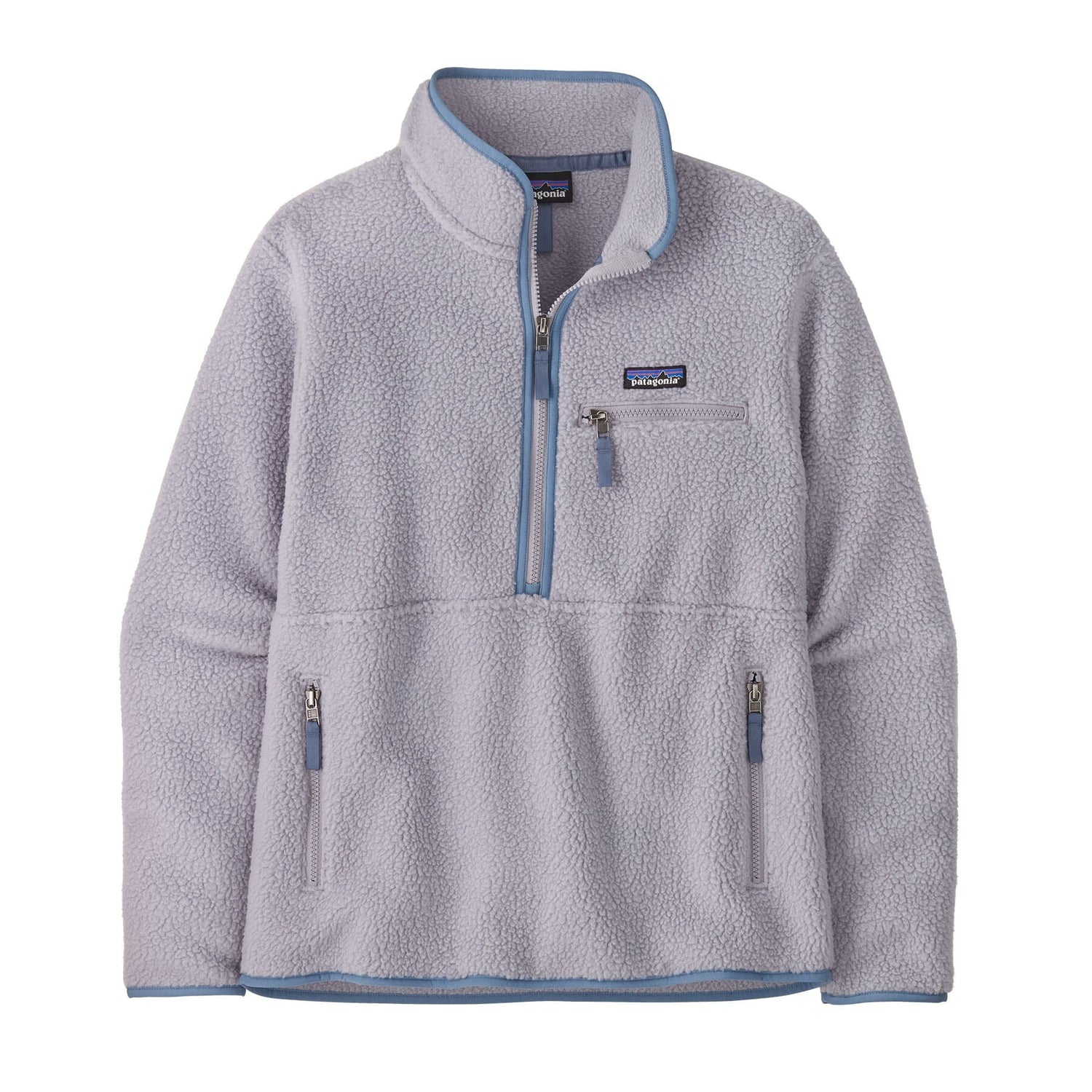 Patagonia W's Retro Pile Fleece Marsupial - Recycled Polyester Permafrost Purple Shirt