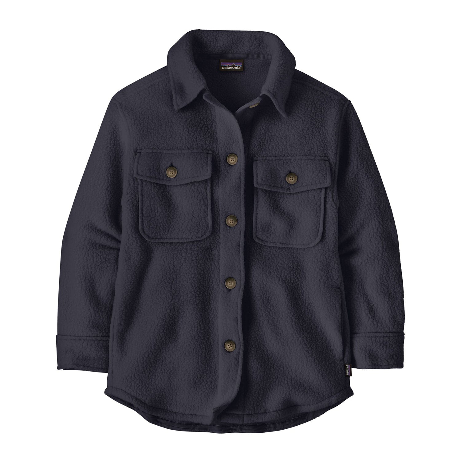 Patagonia W's Retro Pile Fleece Shacket Sunken Blue Jacket