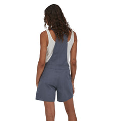 Patagonia W's Stand Up Overalls - 5" - Organic Cotton Smolder Blue Onepieces