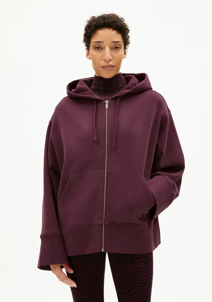 W's Talimaa Shirt Armedangels Dark Cranberry S 