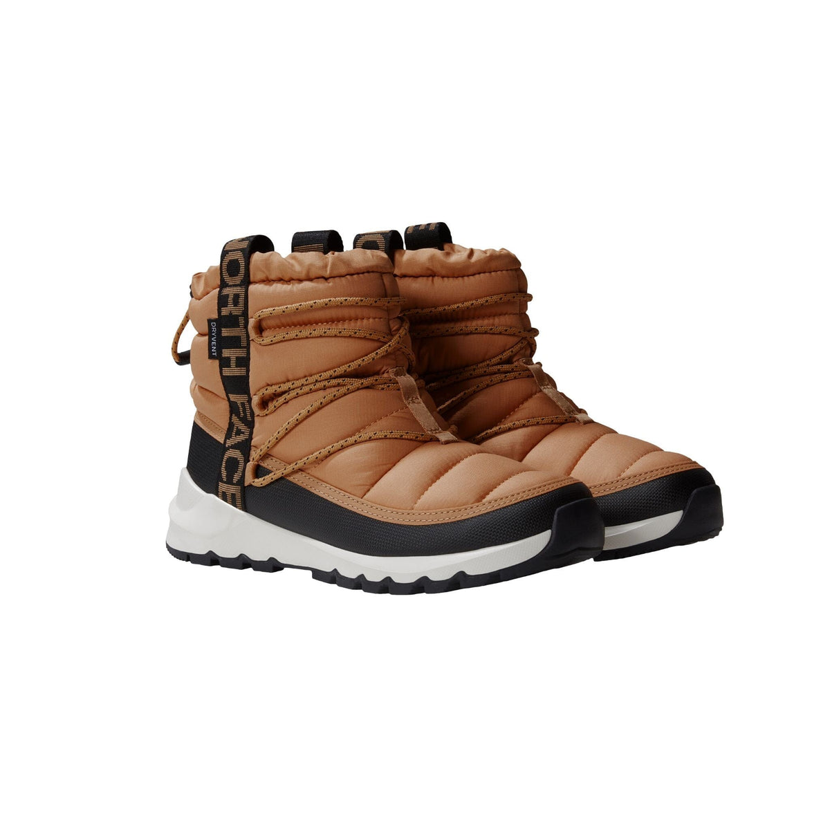 The North Face W's Thermoball™ Lace Up WP shoes - Recycled polyester Almond Butter Black Shoes
